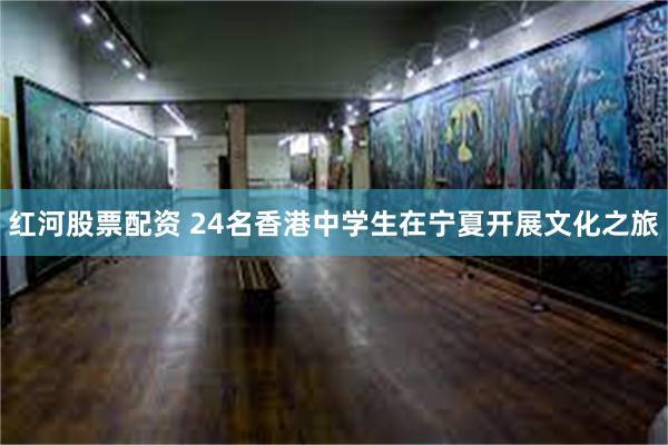 红河股票配资 24名香港中学生在宁夏开展文化之旅